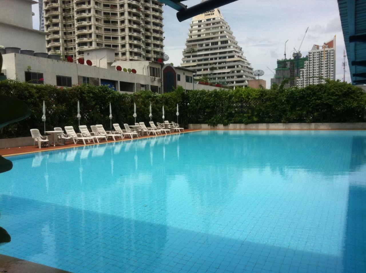 Panoramic City View Room At Silom Bangkok Buitenkant foto